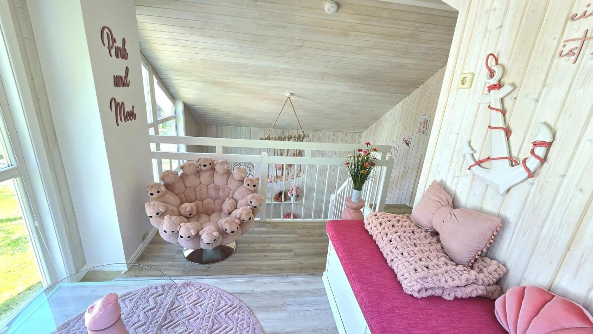 Pink Und Meer - Meerblick, Sauna, Kamin & Whirlpool Baabe Εξωτερικό φωτογραφία